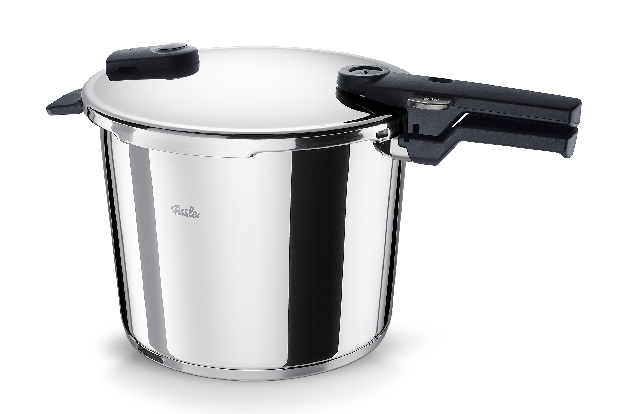 Fissler Schnellkochtopf »Vitaquick®«, Edelstahl 18/10, (Set, 4 tlg., 1 Schnellkochtopf 6 L, 1 Schnellbratpfanne 3,5 L, 1 Metalldeckel), Made in Germany