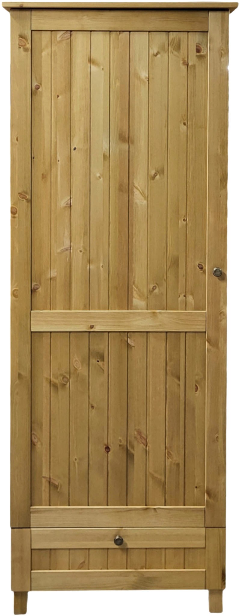 Home affaire Garderobenschrank »Juventus« 1 Stk. tlg. aus massiver Kiefer, Breite  67cm, mit Kleiderstange