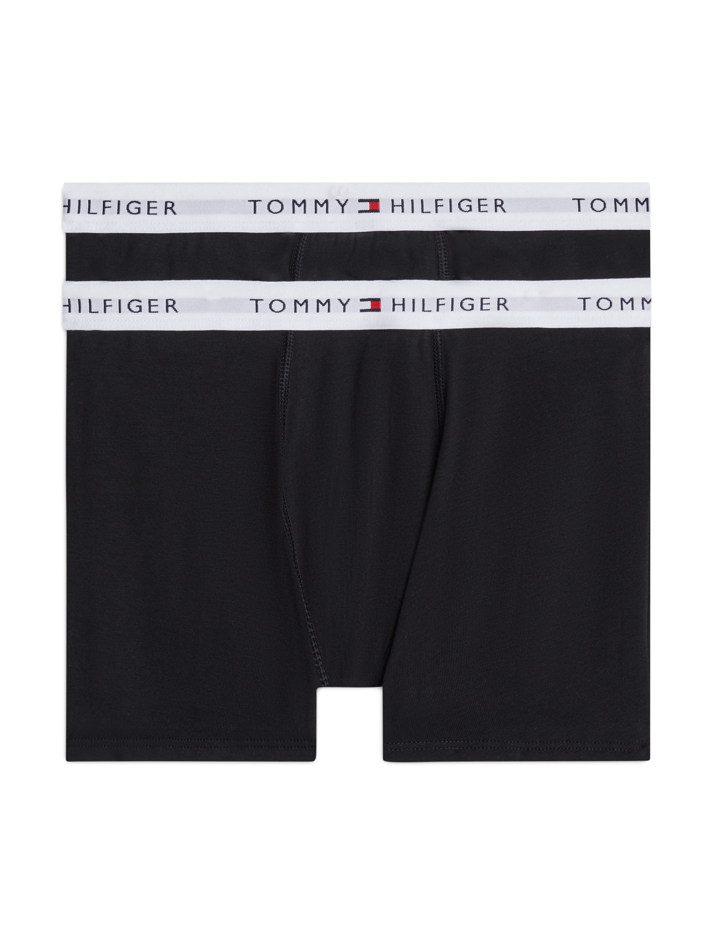 TOMMY HILFIGER Underwear Boxershorts »2PK BOXER BRIEF«, (Packung, 2 St., 2er), mit elastischem Logobund