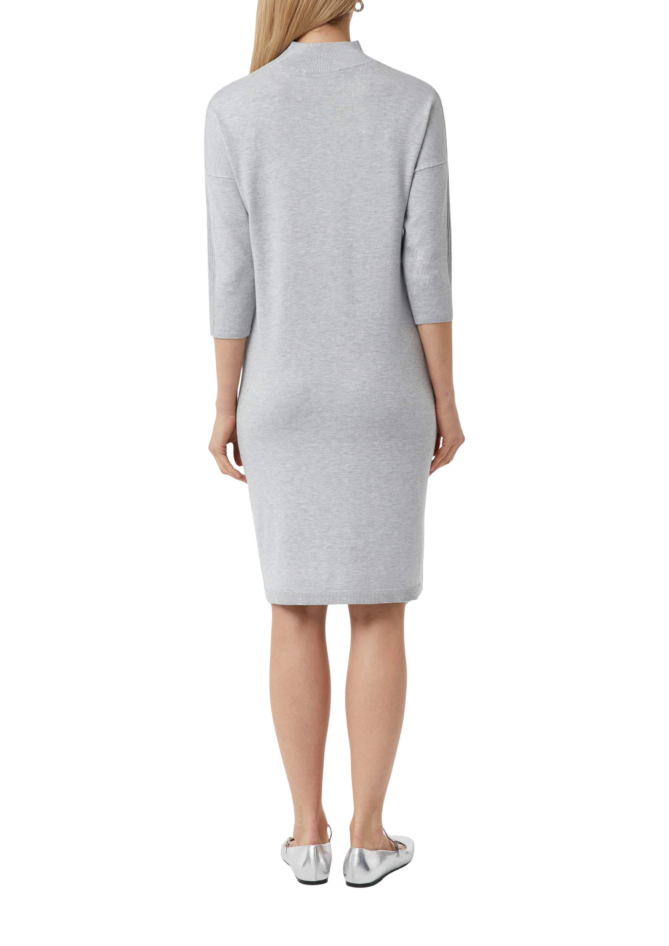 Comma Strickkleid, mit überschnittenen Schultern