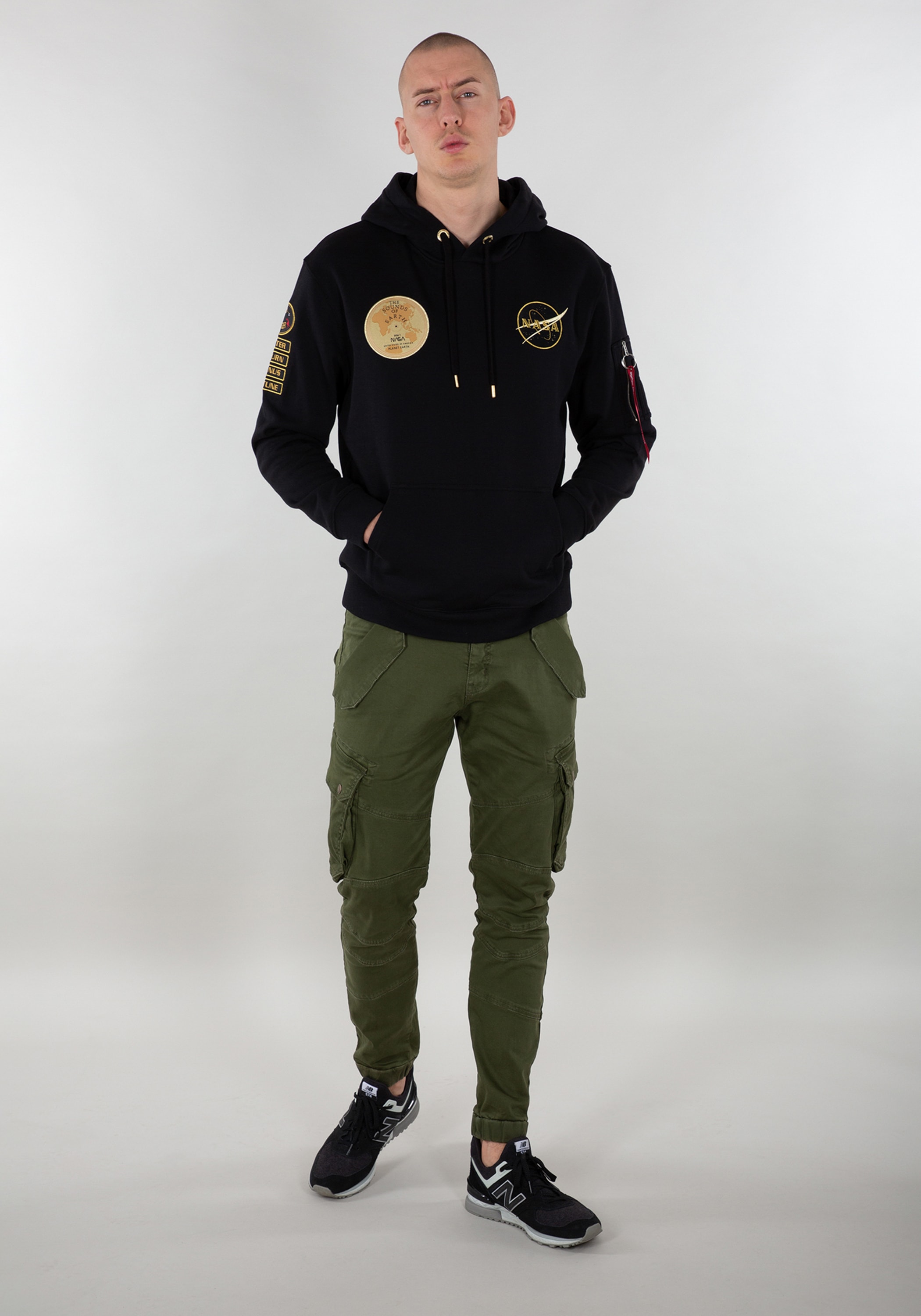 Alpha Industries Hoodie »Alpha Industries Men - Hoodies NASA Voyager Hoodie«