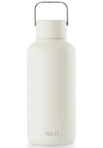 equa Trinkflasche »Timeless Off-White«, Leichtgewicht aus Edelstahl, Tragegriff kaufen