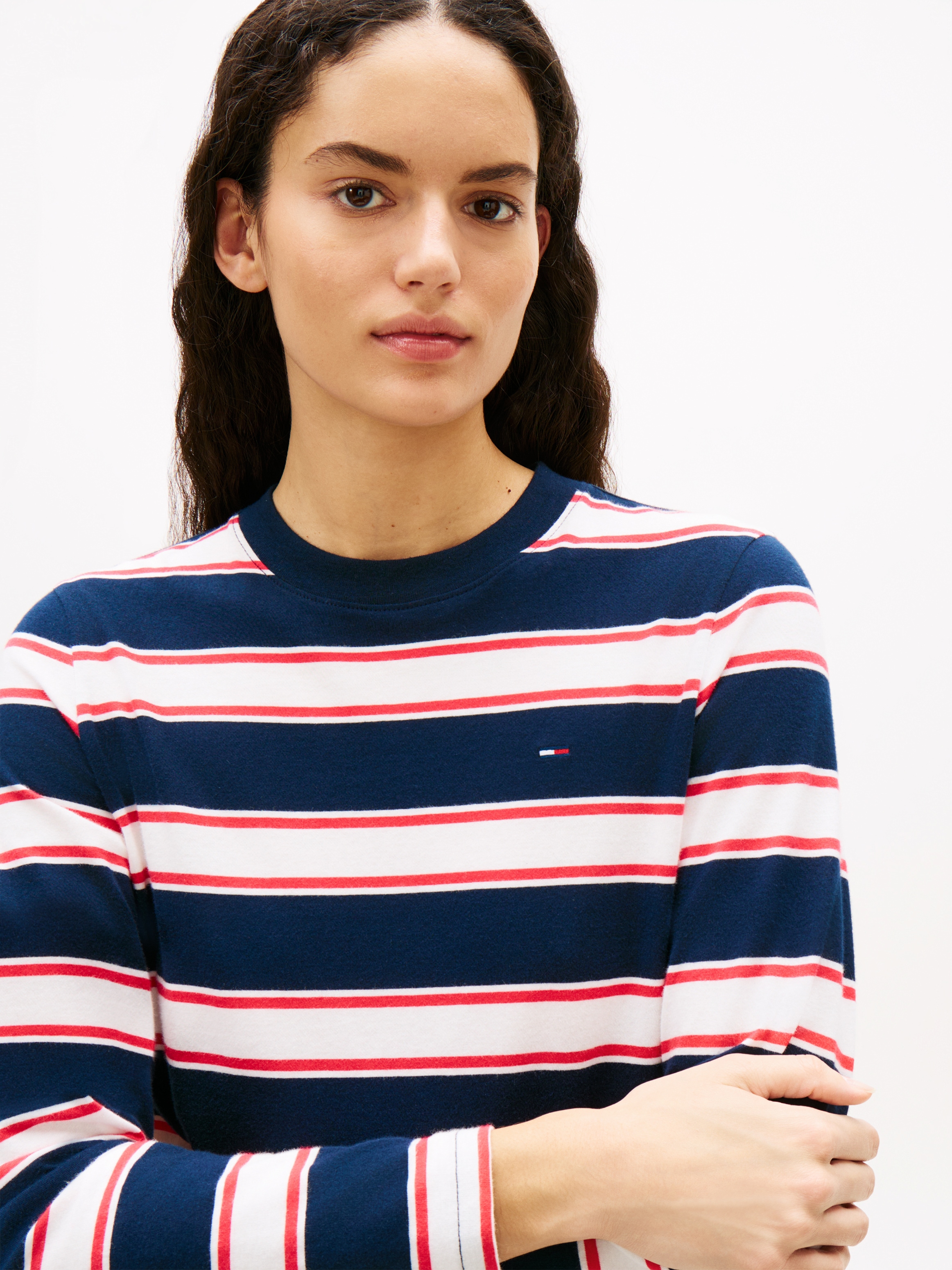 Tommy Jeans Loose-fit-Jeans »CHARLIE MR LOOSE WD« mit Logostickerei