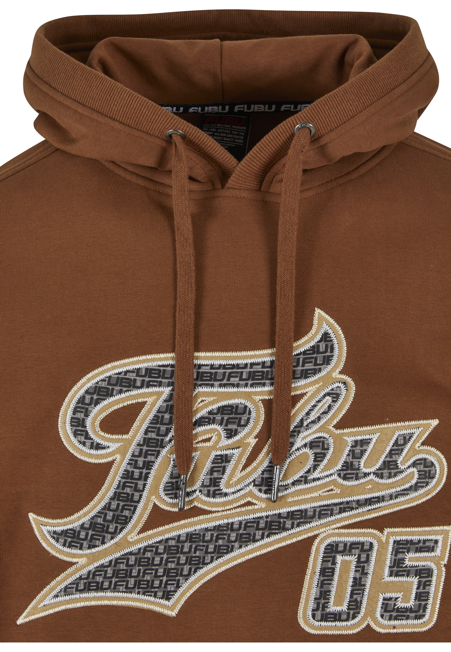 Fubu Kapuzenpullover »Fubu Herren FM224-035-2 Varsity Heavy Hoodie« 1 Stk.