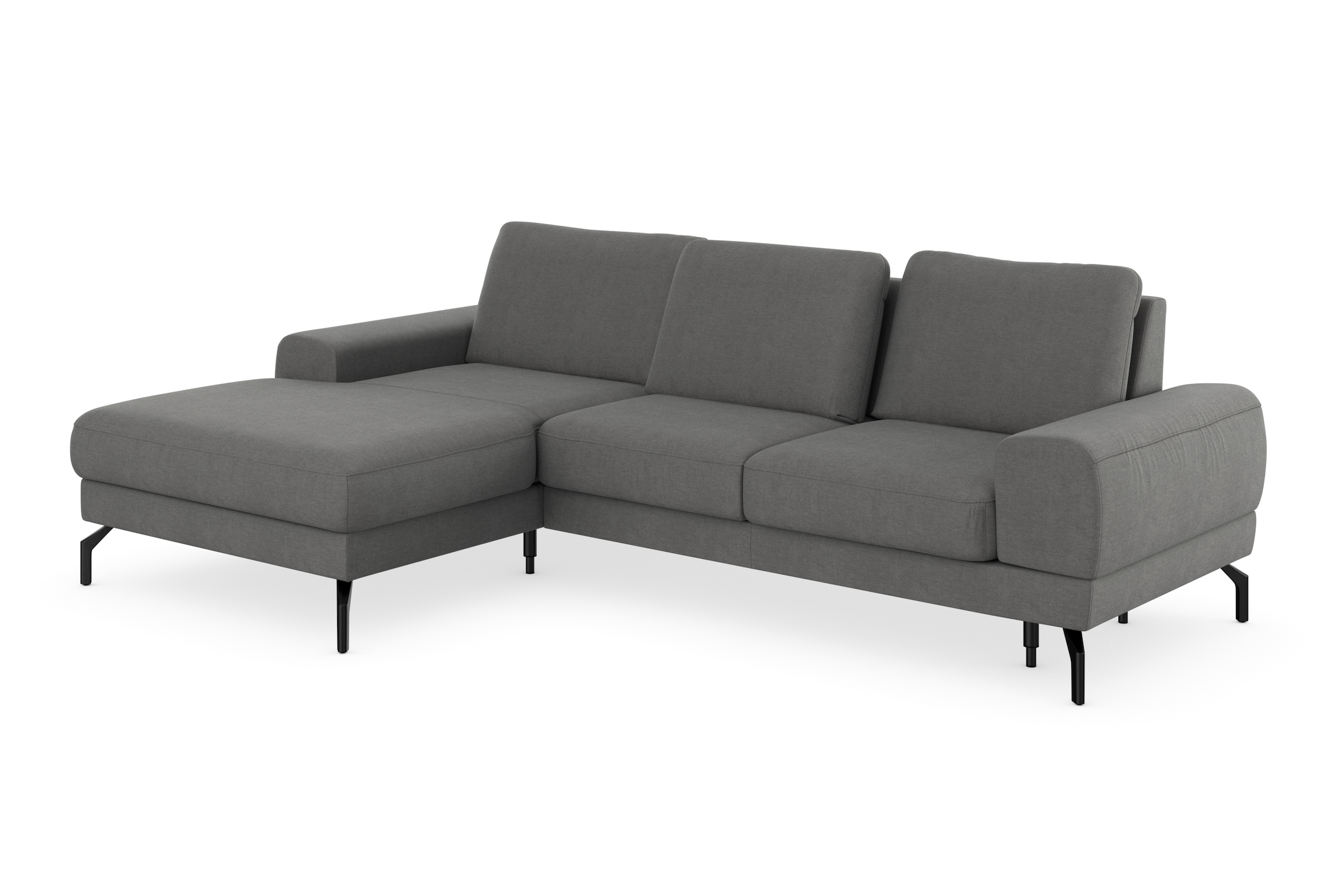 sit&more Ecksofa »Cinturo L-Form«, inklusive Sitztiefenverstellung und Federkern, Sitzhöhe 48 cm