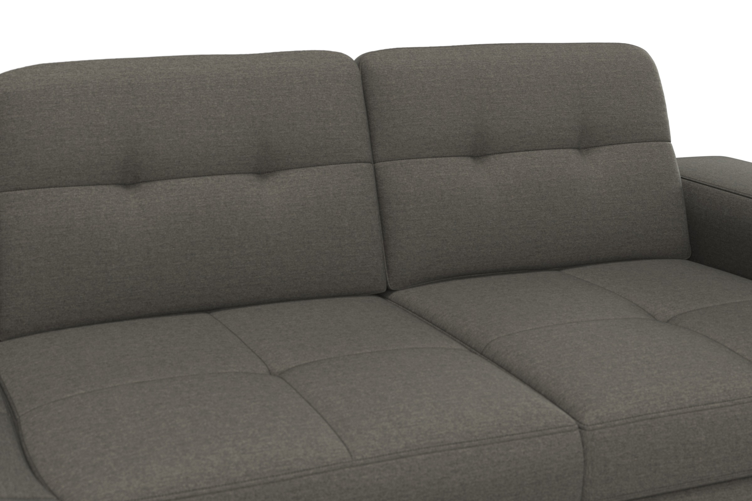 sit&more Ecksofa »Baviene L-Form«, inklusive Sitztiefenverstellung und Federkern, wahlweise Bettfunktion