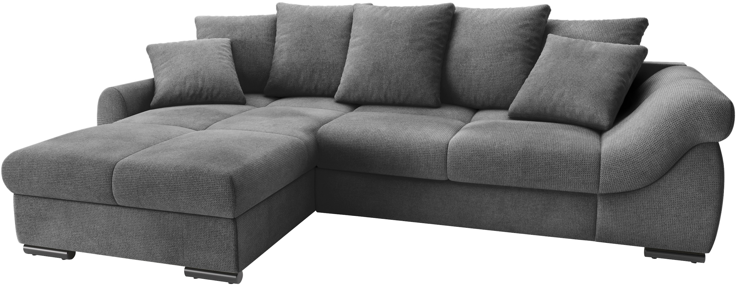 Mr. Couch Ecksofa »Livorno L-Form«, inkl. Hochschläfer-Bettauszug, XL-Bettk günstig online kaufen