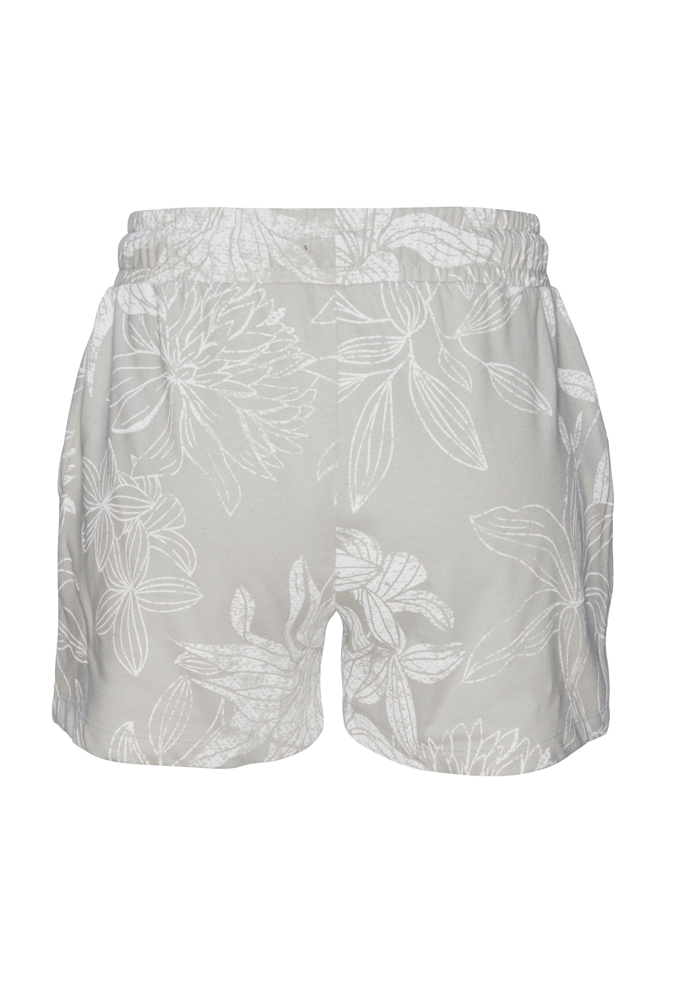 LASCANA Relaxshorts, mit floralem Alloverdruck, Loungewear