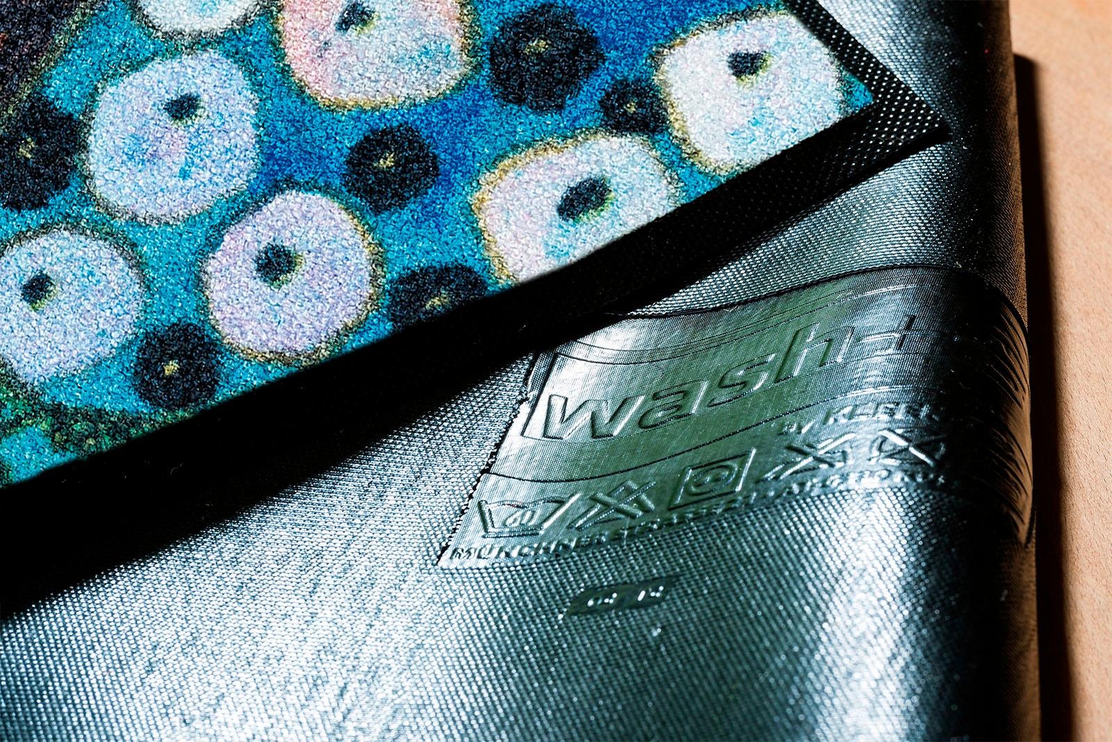 wash+dry by Kleen-Tex Läufer »Stadt in Blau«, rechteckig, 7 mm Höhe, Schmutzfangläufer, rutschhemmend, waschbar, ideal in Diele & Flur