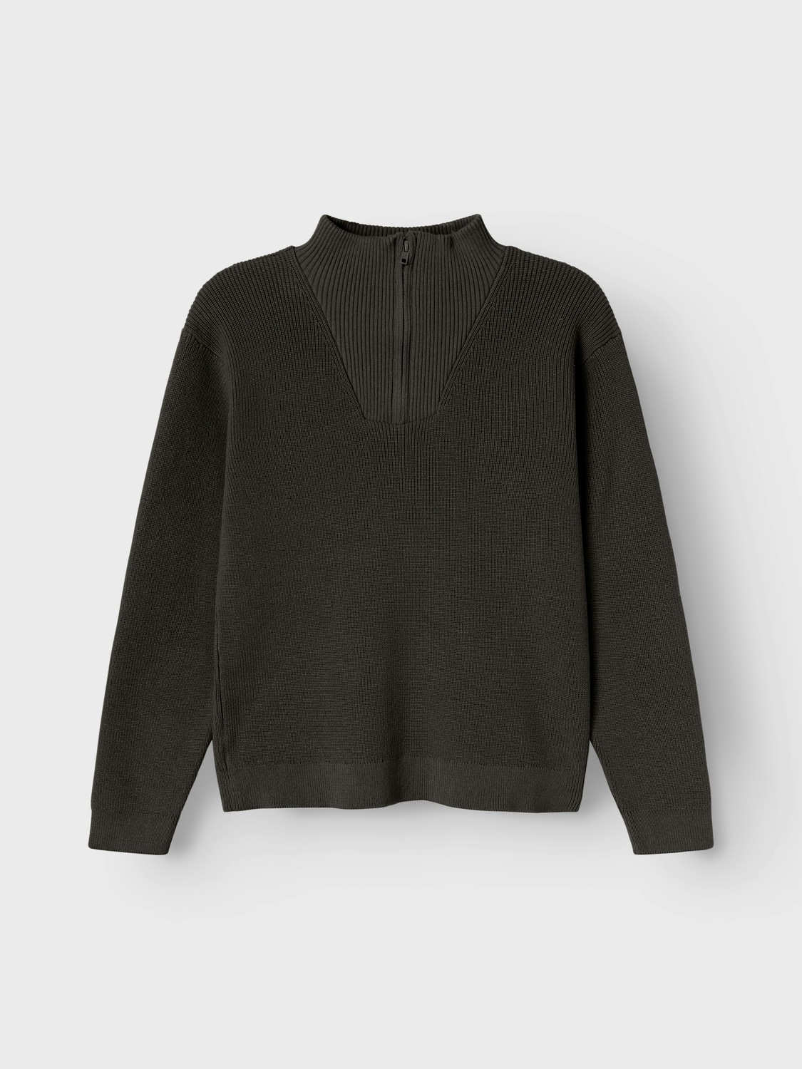 Name It Strickpullover »NKMNESOLLE LS KNIT NOOS«, mit Troyer-Kragen