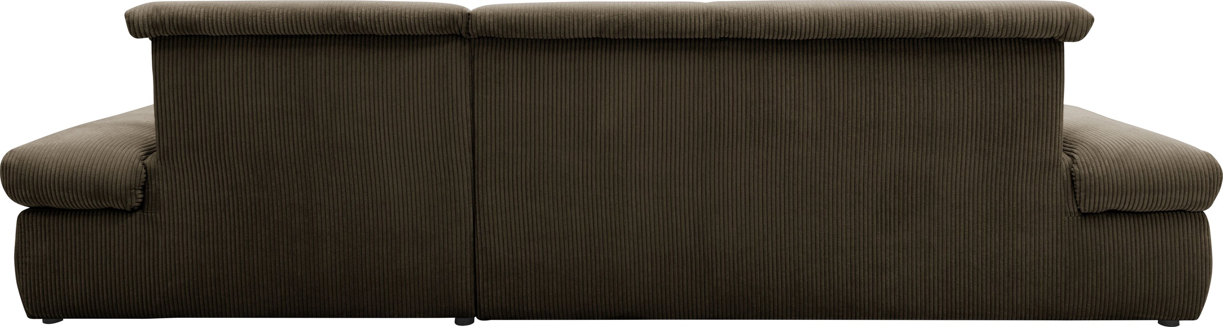 DOMO collection Ecksofa »Moric Luxus - B/T/H 300/172/80 cm, XXL-Format«, L-Form, 140kg Belastung/Sitz, in Cord, Chenille, Kunstleder