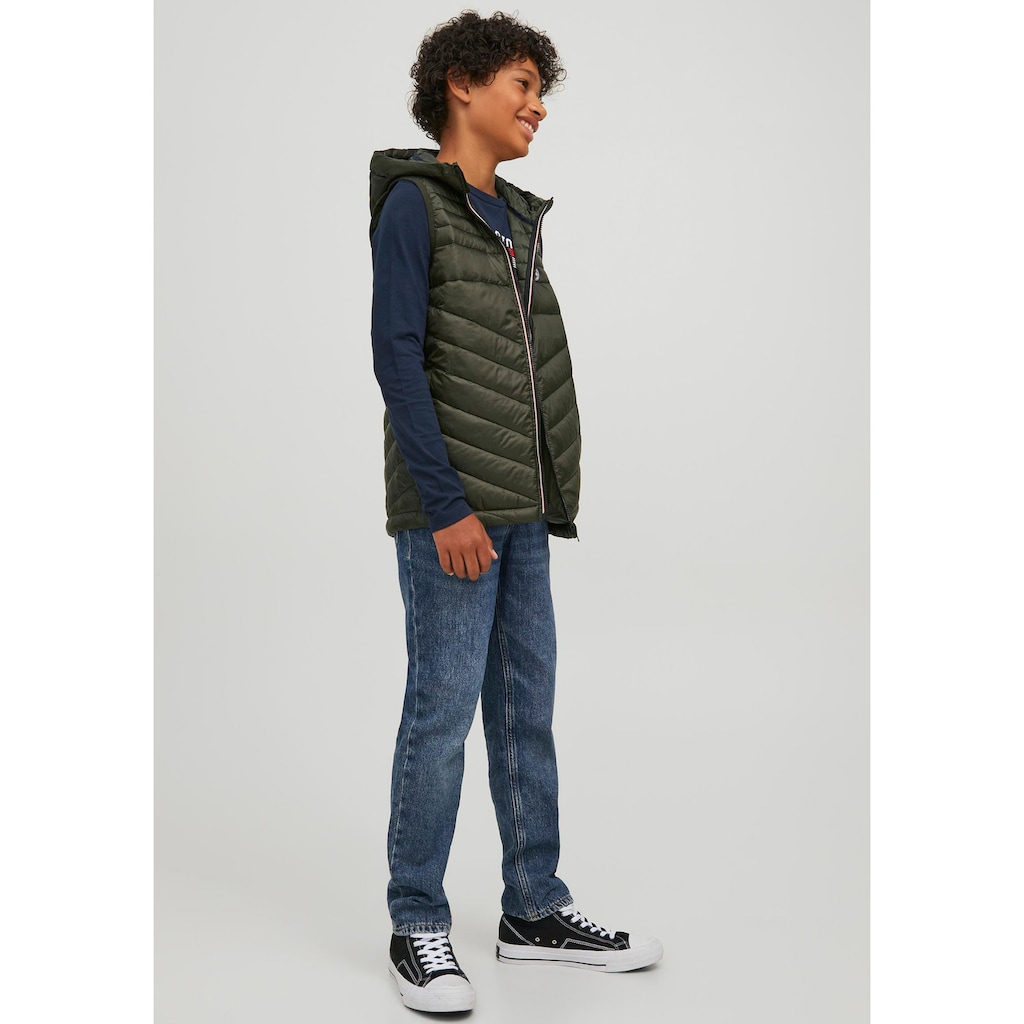 Jack & Jones Junior Steppweste »JJEHERO BODYWARMER HOOD NOOS JNR«