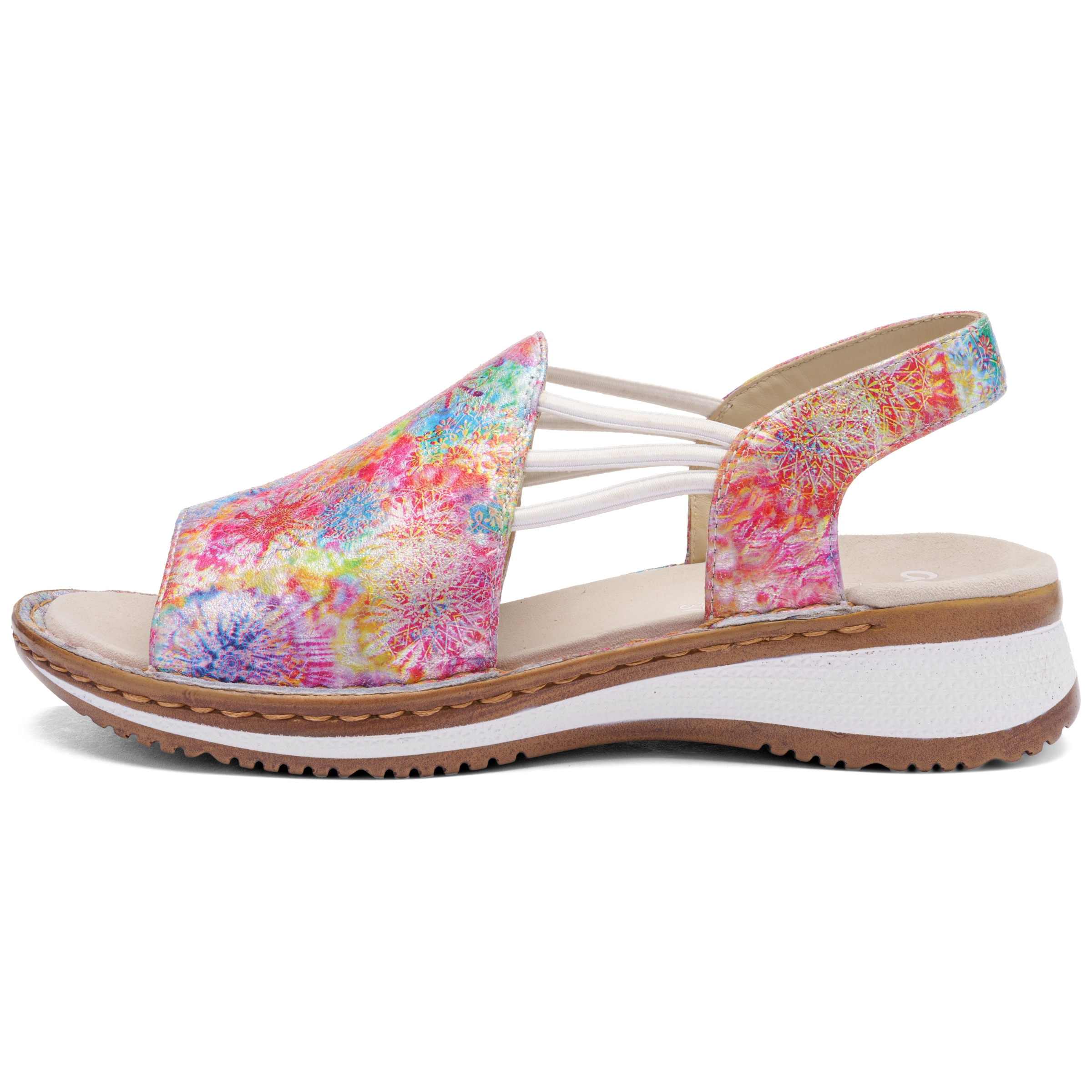 Ara Riemchensandale »HAWAII«  , Sommerschuh, Sandalette, Keilabsatz, mit Stretch-Bänder, G-Weite