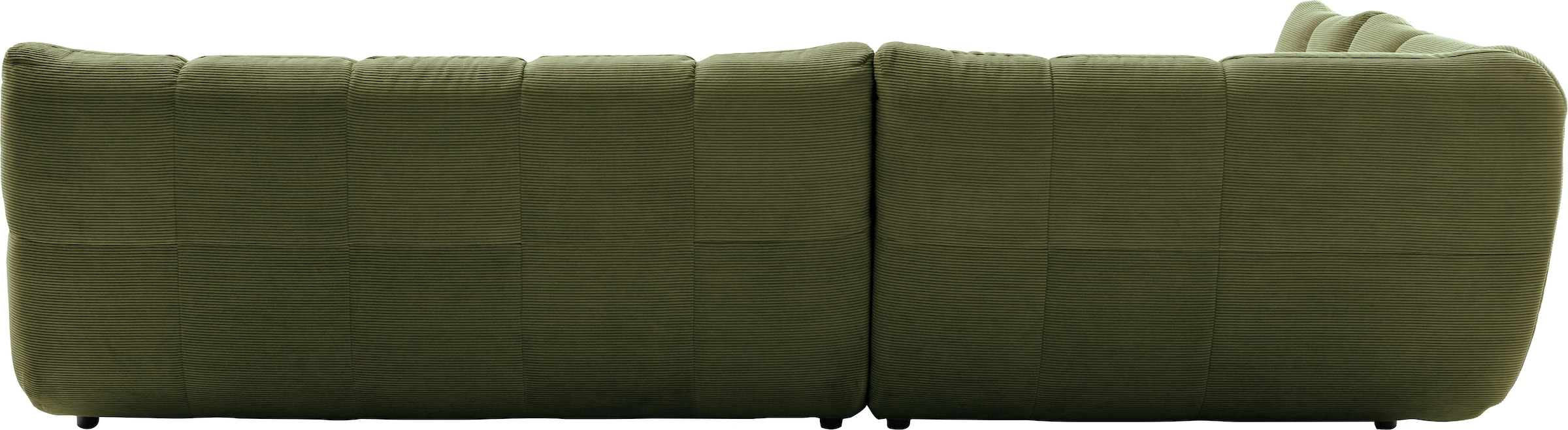 Home affaire Ecksofa »Cozy Bubble, mit klappbarer Armlehne, Breite 324 cm«