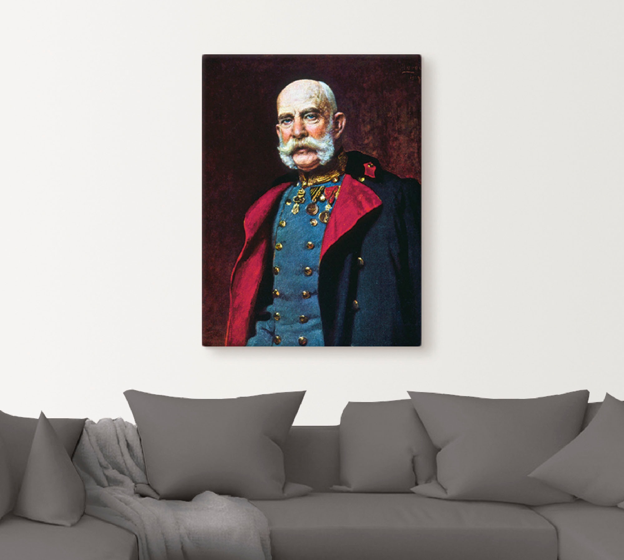 Artland Wandbild »Kaiser Franz Joseph I., 1902«, Menschen, (1 St.), als Leinwandbild, Poster in verschied. Größen