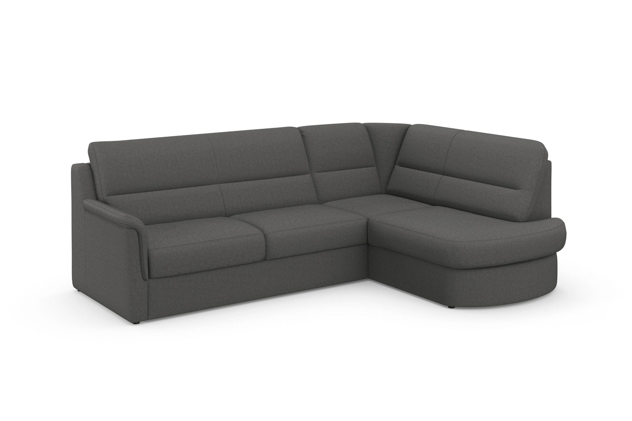 sit&more Ecksofa »Panini L-Form«, wahlweise mit Vorziehsitz und Bettkasten