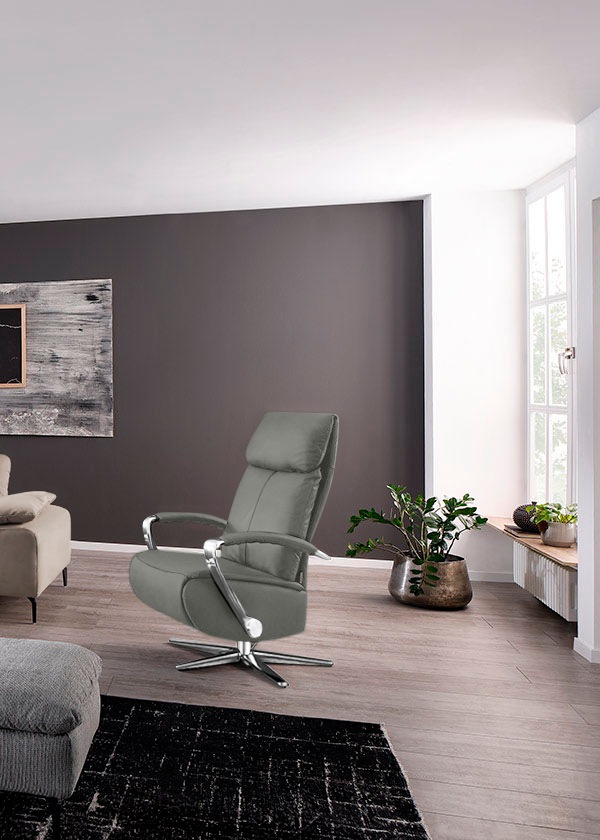 W.SCHILLIG Relaxsessel »rumbaa« wahlweise mit Doppelmotor, in Größen S, M & L, mit 5-Sternfuß