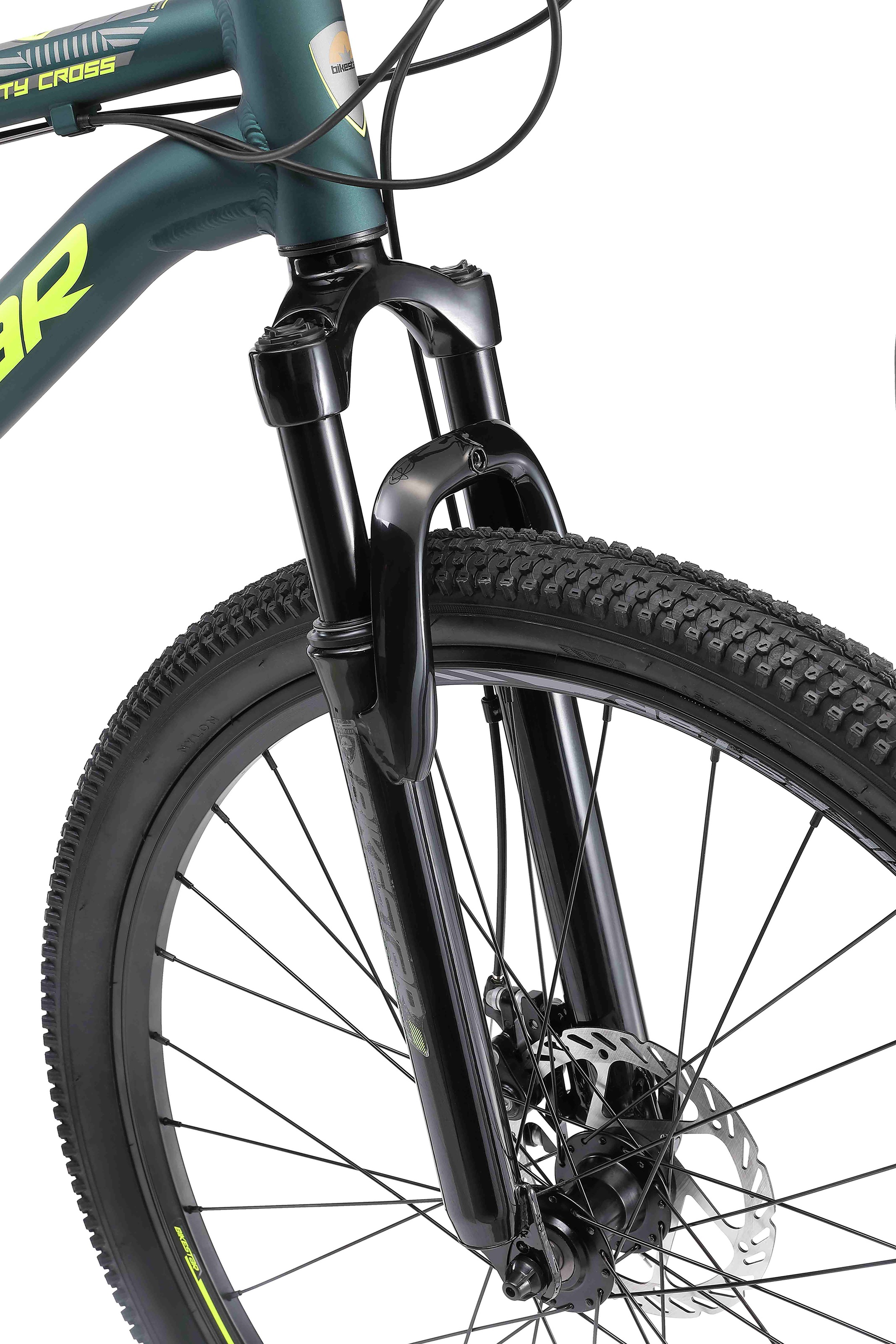 Bikestar Mountainbike, 21 Gang, Shimano, RD-TY300 Schaltwerk, Kettenschaltung, für Damen und Herren, Kettenschaltung