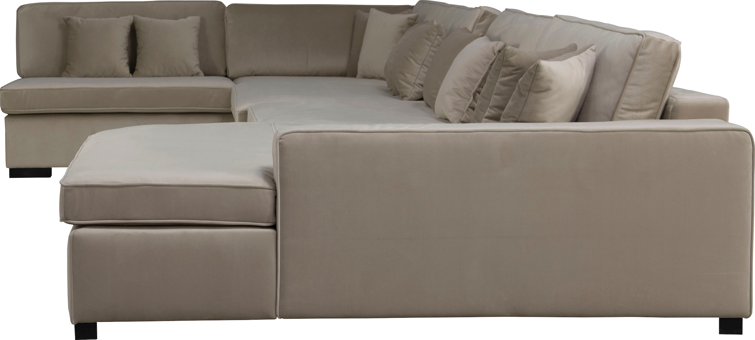 Guido Maria Kretschmer Home&Living Wohnlandschaft »Skara XXL U-Form«, Lounge-Sofa XXL mit Federkern-Polsterung, in vielen Bezugsvarianten