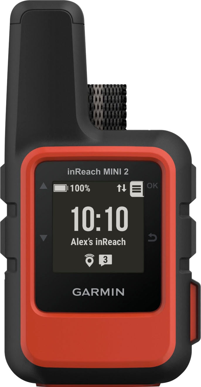 Garmin Outdoor-Navigationsgerät »Garmin inReach Mini 2 Black GPS EMEA«, TracBack-Routing-Funktion, Punkt-zu-Punkt-Navigation