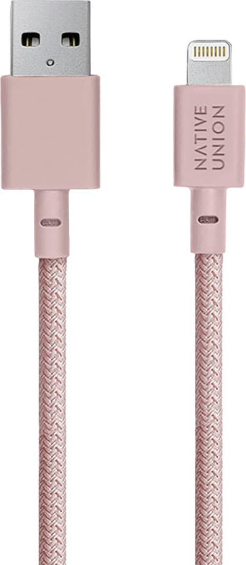 NATIVE UNION Smartphone-Kabel »Night Cable USB-A to Lightning 3 m«, Lightning, USB Typ A, 300 cm