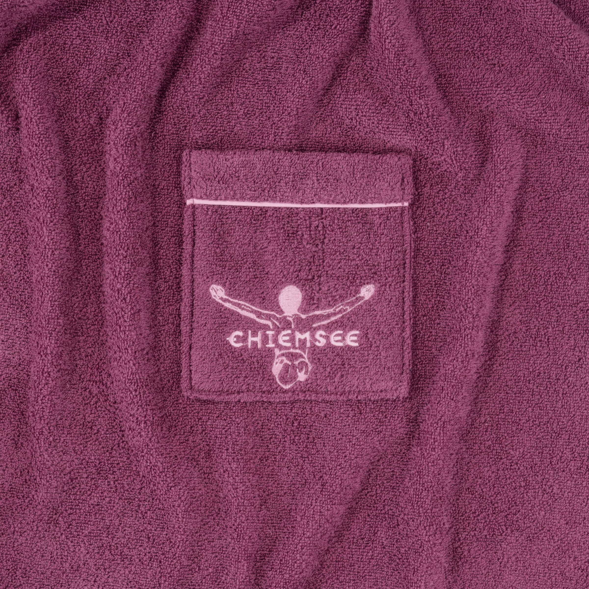 Chiemsee Kilt »Chiemsee Damen Saunakilt Venice, ideal für Sauna & Spa«, (1 St.), Logostickerei auf der Tasche