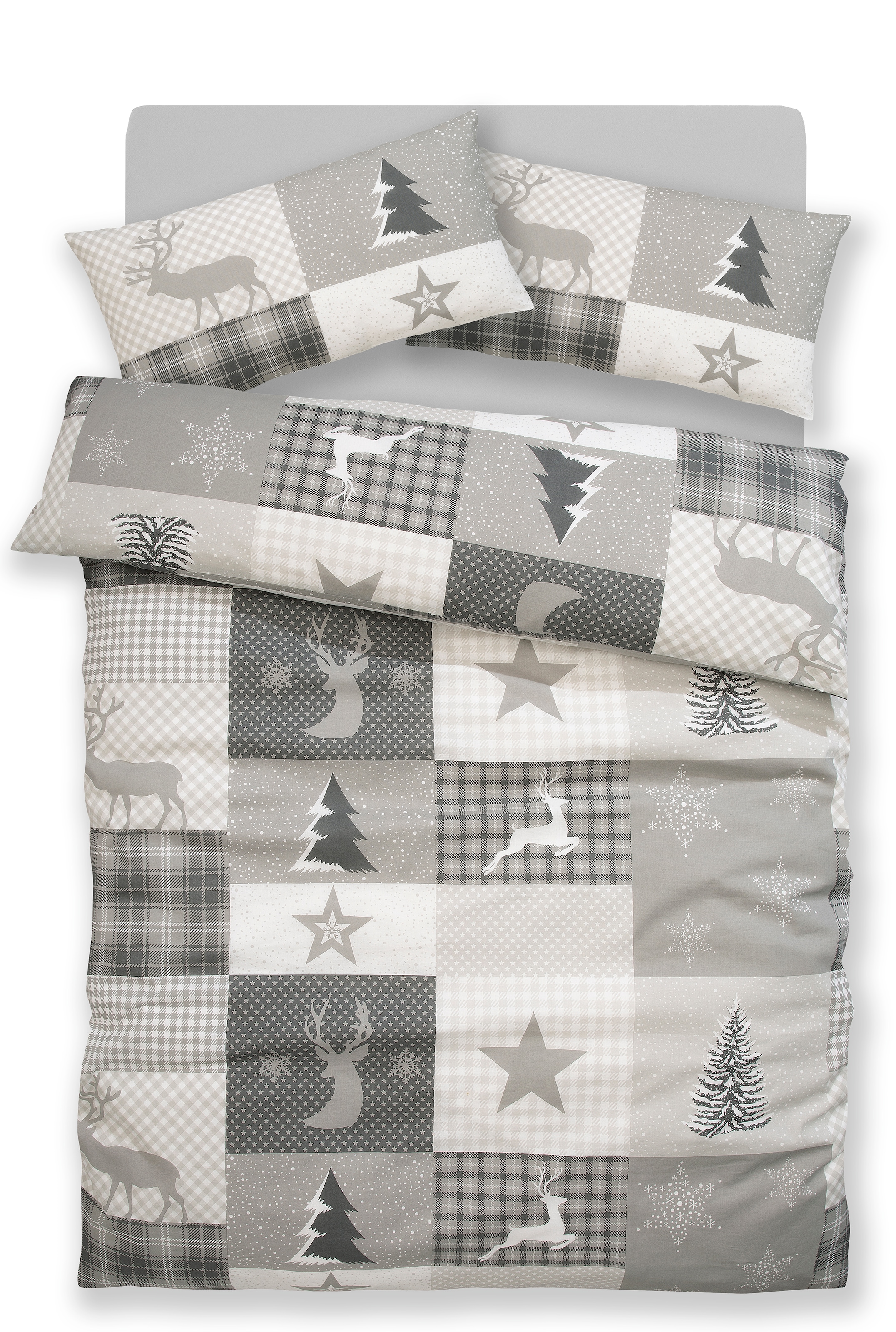 Home affaire Bettwäsche »Nicholas«, Weihnachtsbettwäsche, Winter