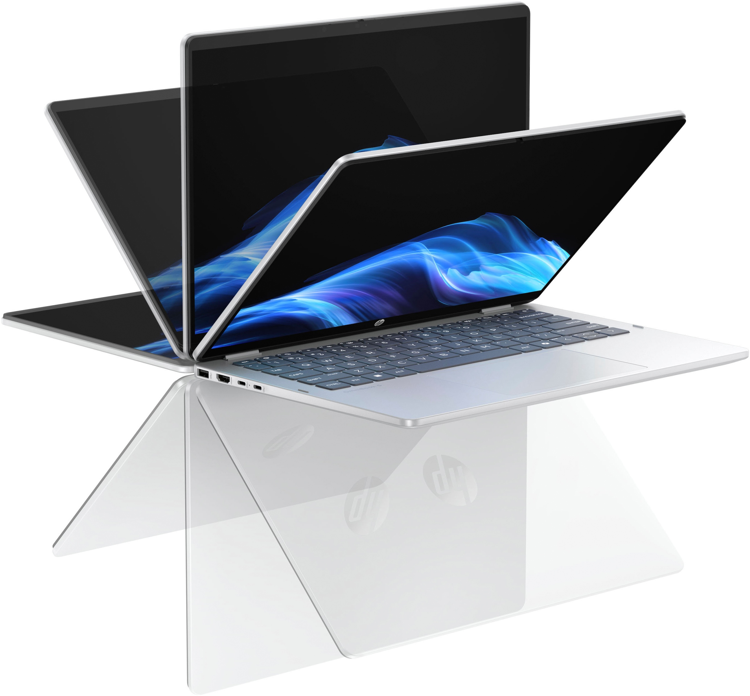 HP Notebook »OmniBook 5 Flip 14-fp0077ng Silver«