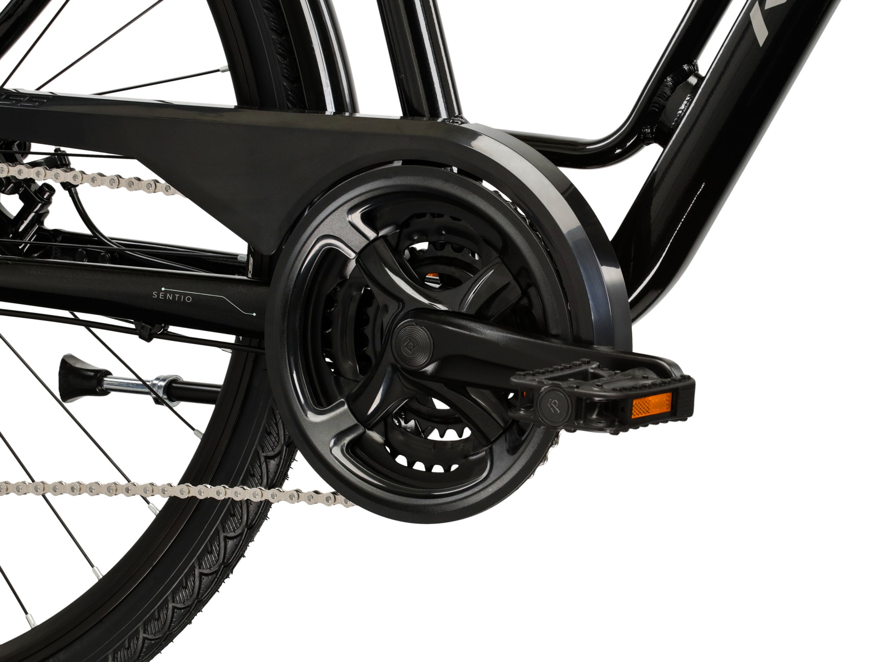 Kross Cityrad »Sentio 3.0 schwarz« 24 Gang Shimano ACERA M3020 Schaltwerk Kettenschaltung