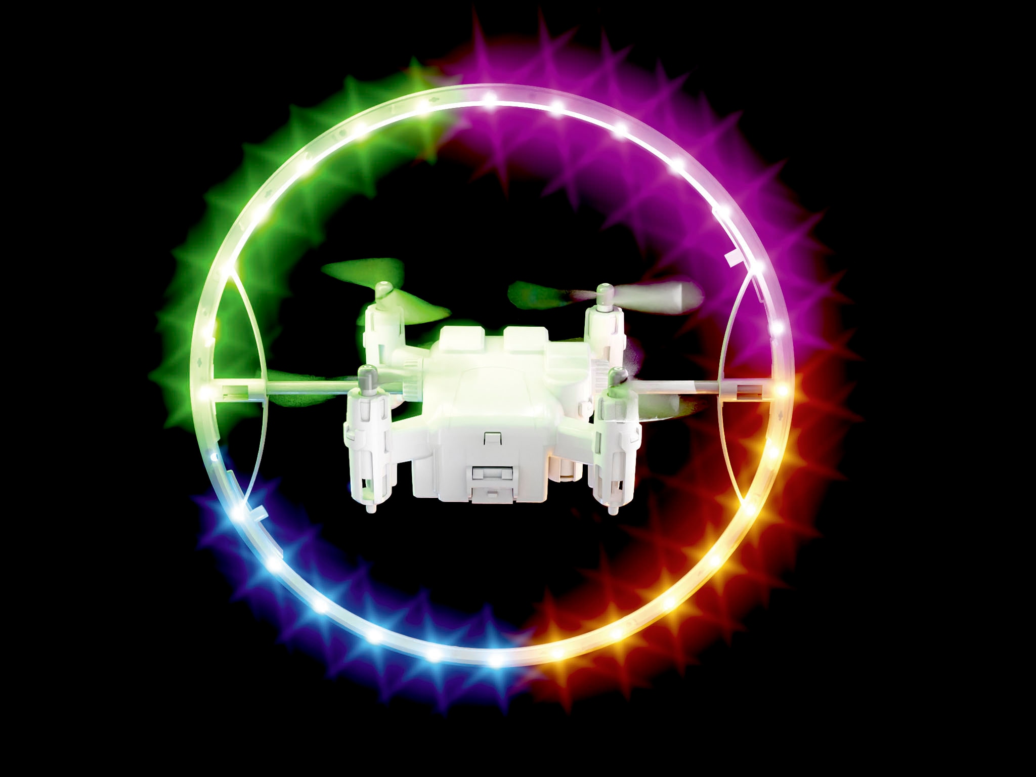 Revell® RC-Quadrocopter »Revell® control, Fireball, 2,4 GHz«, mit LED-Rotationsring für coole Lichteffekte