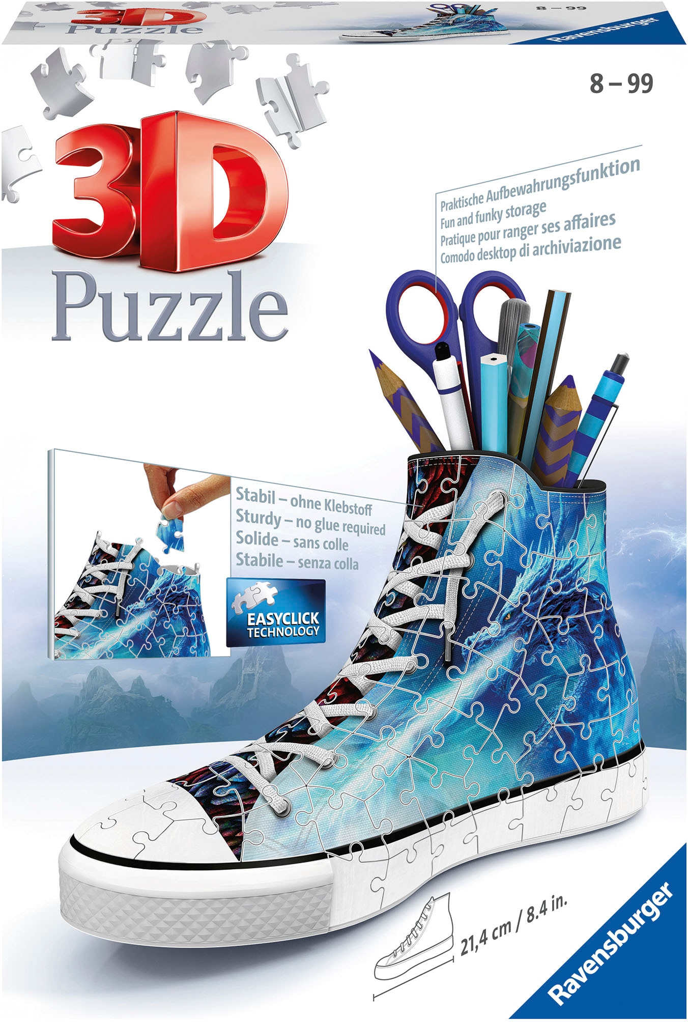 Ravensburger 3D-Puzzle »Sneaker Mystische Drachen«, Made in Europe; FSC®- schützt Wald - weltweit