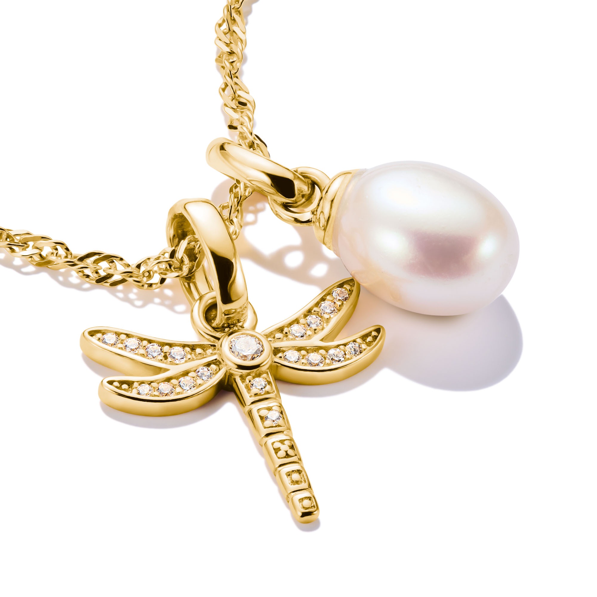 THOMAS SABO Charm Perle »Charm Süßwasserzuchtperle - Connect, CC1282-082-14, CC1282-430-14«, mit Süßwasserzuchtperle