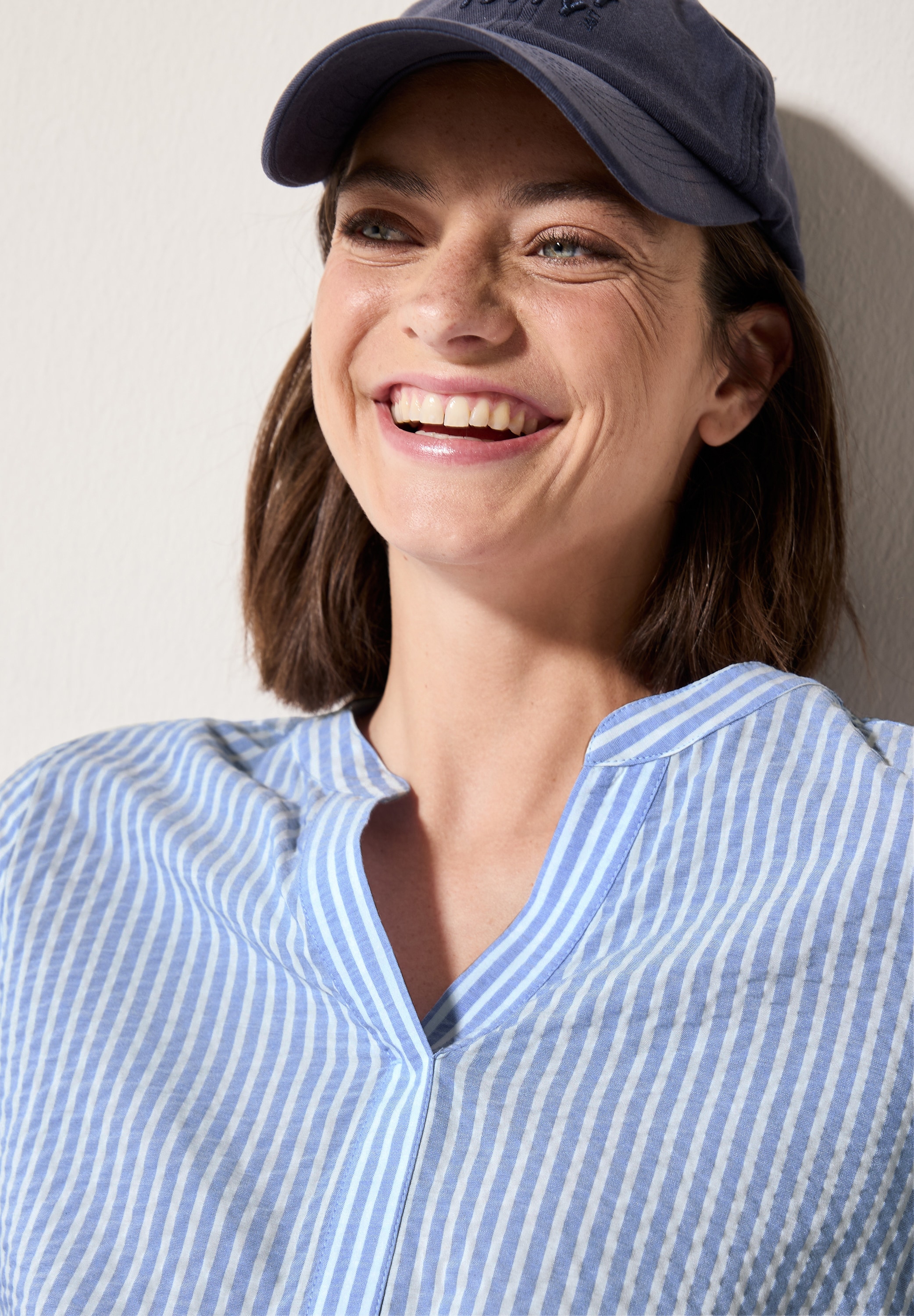 Cecil Klassische Bluse, mit Streifen Muster