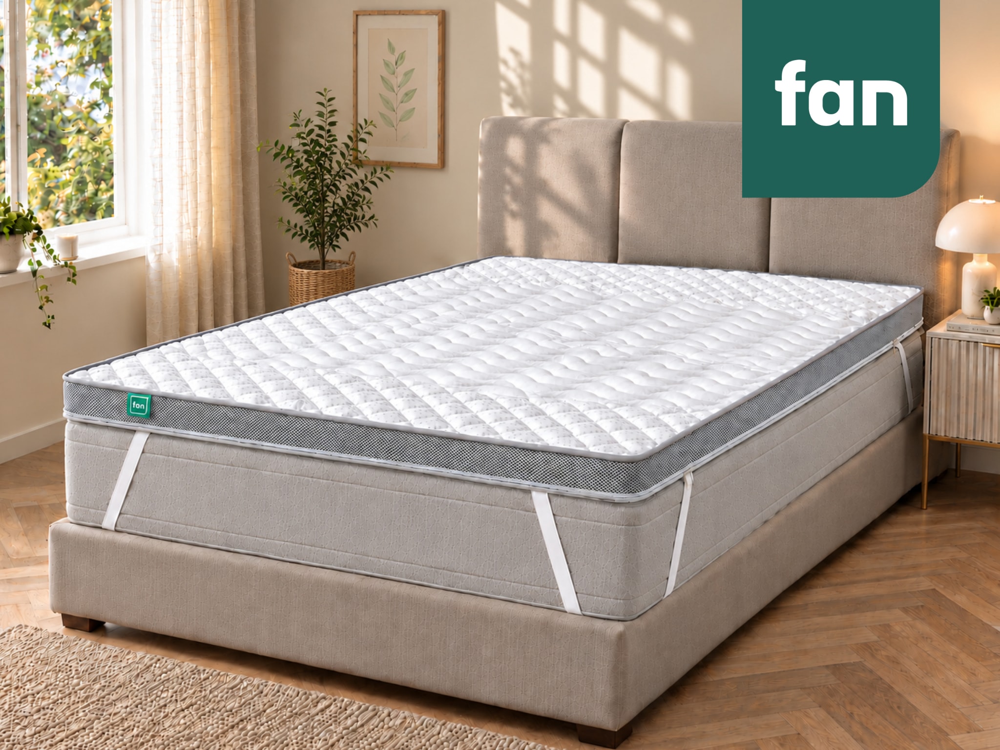 fan Topper »Softly XXL Plus, Topper 90x200, 140x200 cm und weitere Größen« Kundenliebling, über 1500 positive Bewertungen >Made in Germany<