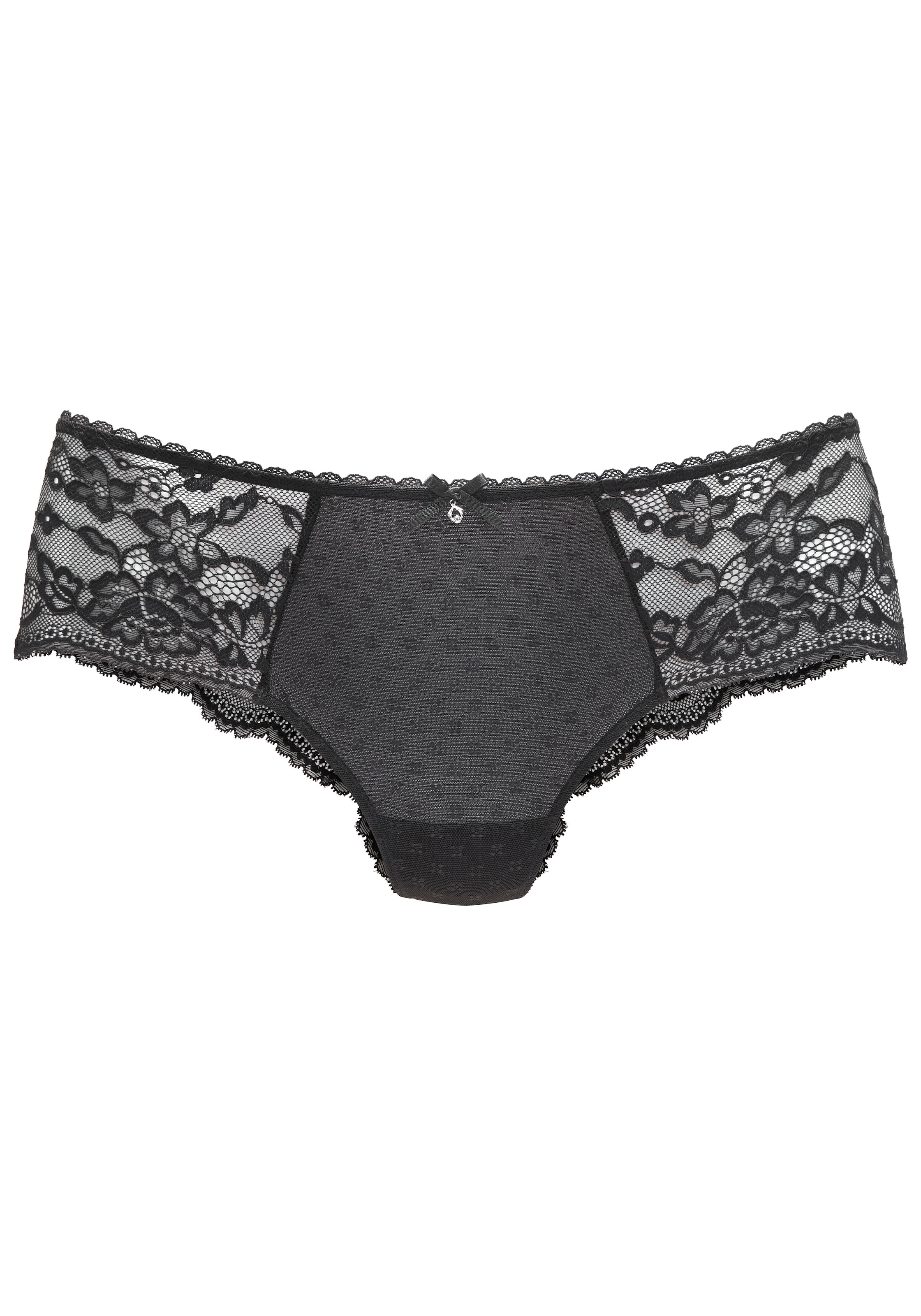 s.Oliver Panty, mit zarter Jacquardspitze und feinem Soft-Mesh