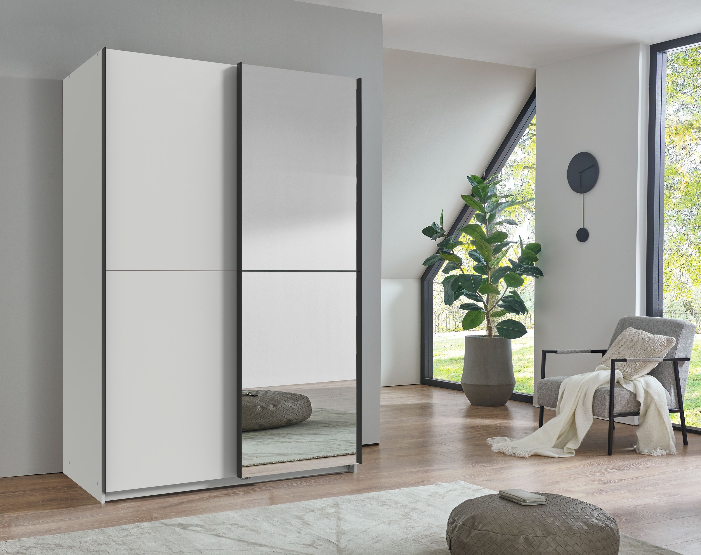 Wimex Kleiderschrank »Mugano, B/T/H 135 oder 180/65/198cm, Made in Germany« günstig online kaufen