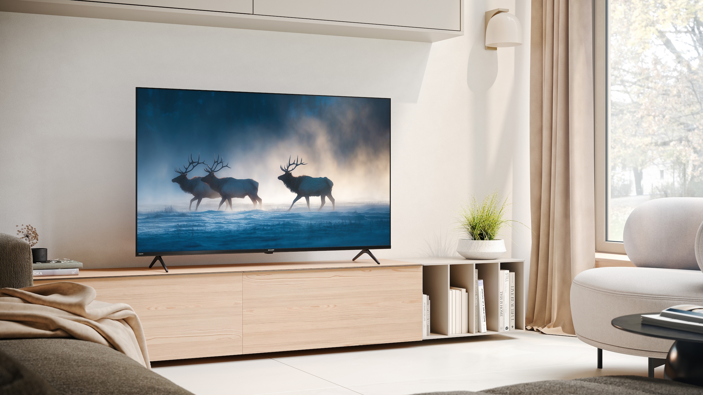 Sharp LED-Fernseher »4T-C50HKx« 126 cm/50 ″ Smart-TV