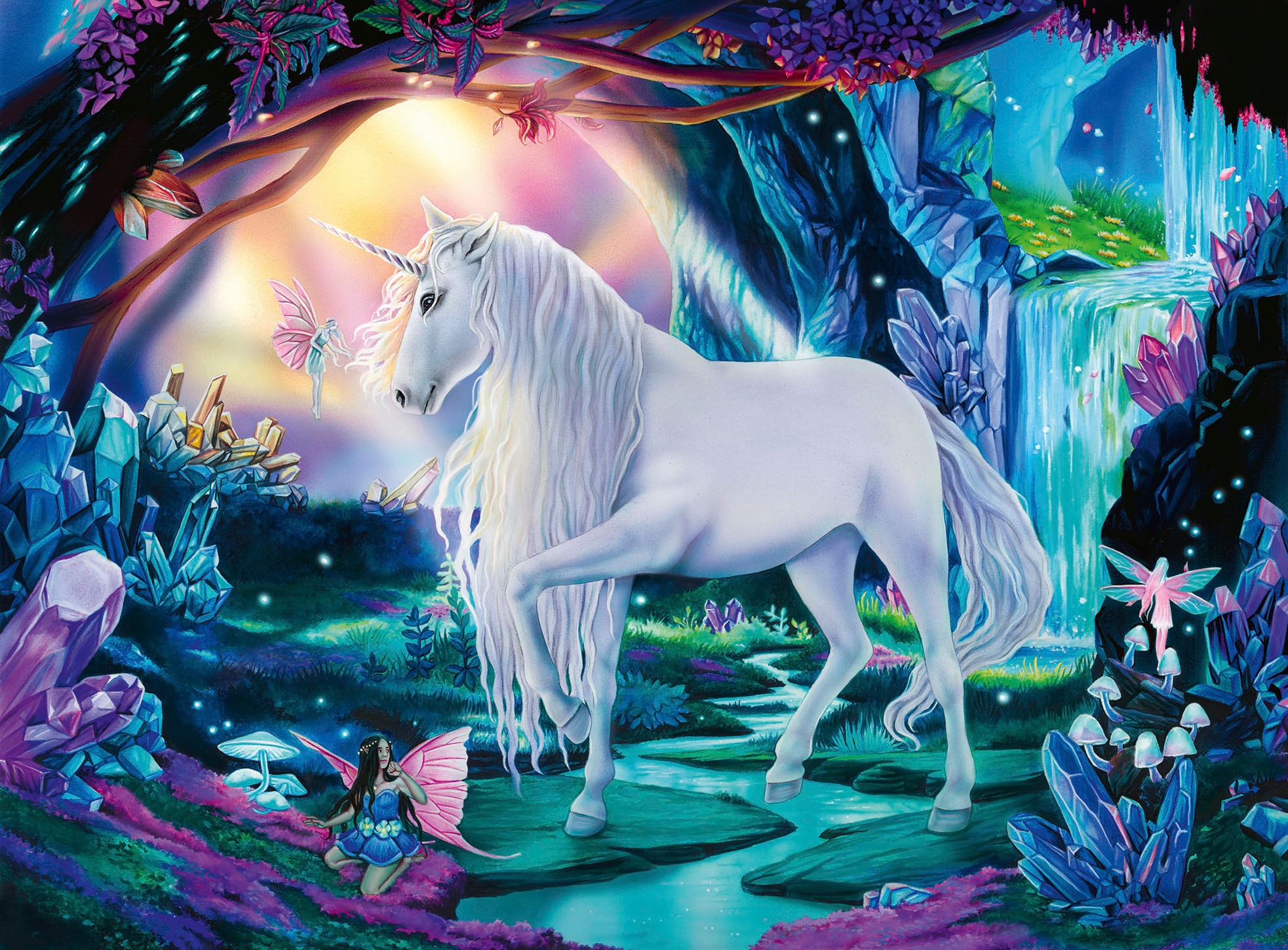 Ravensburger Puzzle »Kristall-Einhorn«, Made in Germany