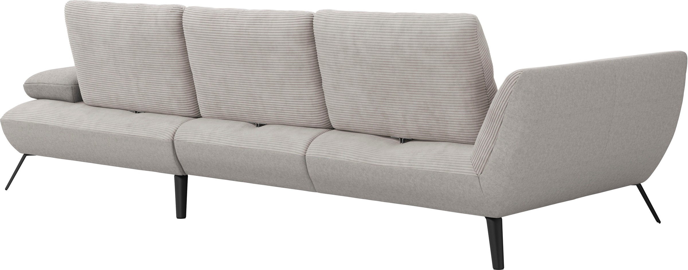 Places of Style Ecksofa »Mikado L-Form«, inkl. Sitztiefenverstellung und Armteilverstellung
