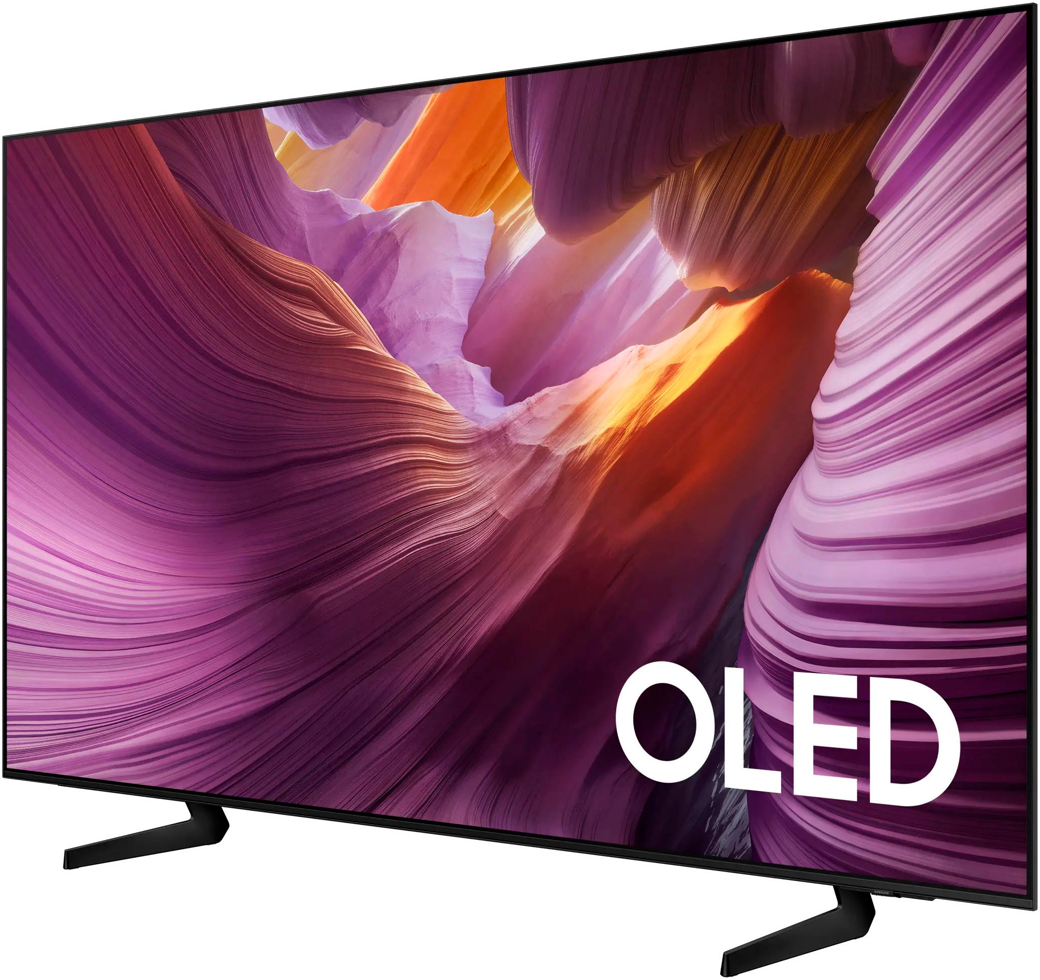 Samsung OLED-Fernseher »GQ55S85FAU«, 4K Ultra HD, Smart-TV, HDR, Dolby Atmos & AI Sound, Pantone Farben, Gaming Hub, bis zu 120Hz