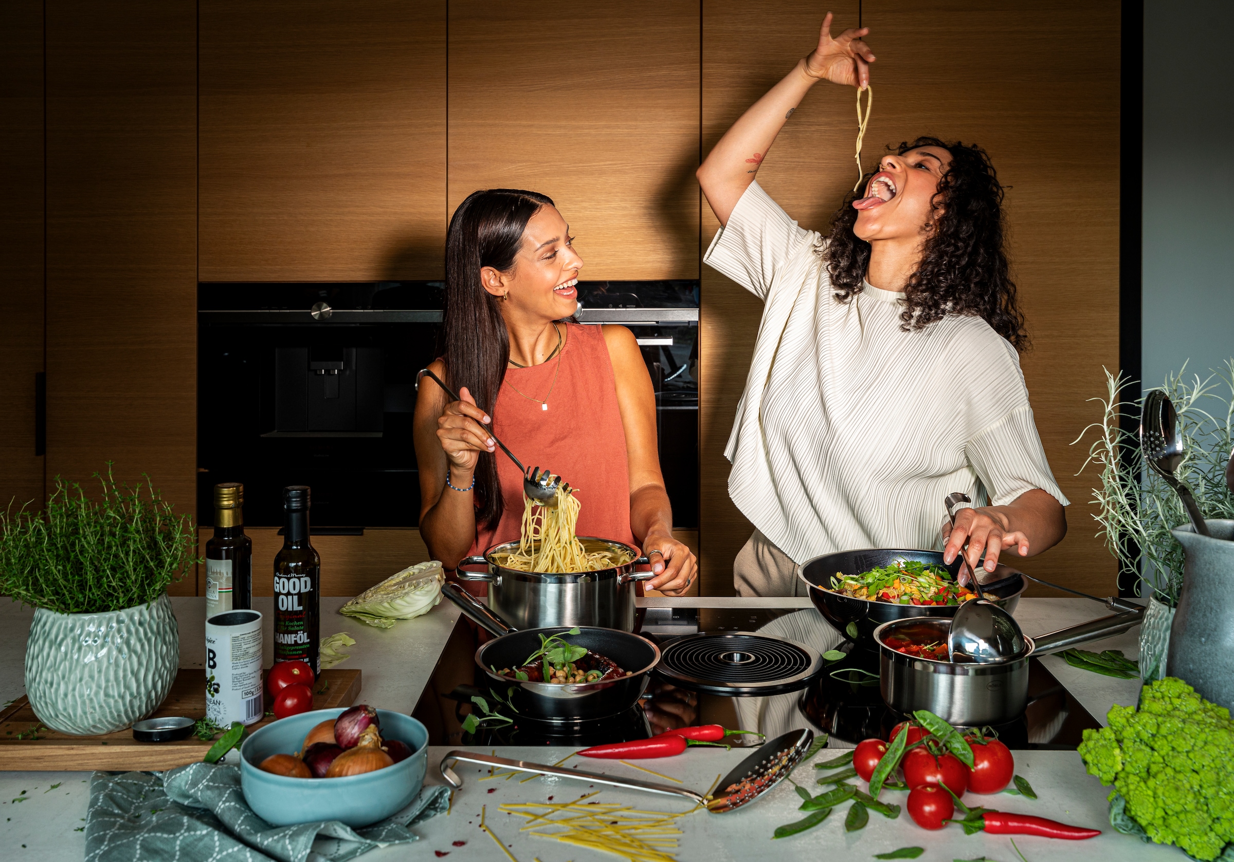 RÖSLE Wok »PUREELEMENTS Ø 28 cm Keramik ProCeraPlus« Edelstahl 18/10 1 tlg. tlg.