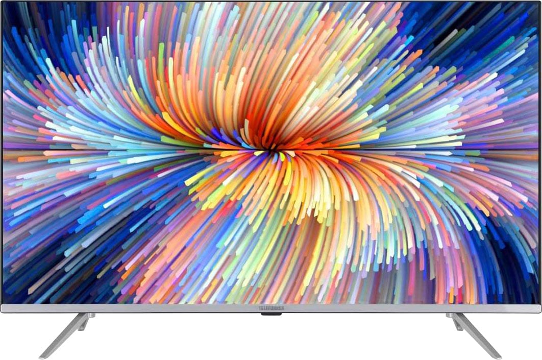 Telefunken LED-Fernseher Ultra Rechnung Zoll, 126 »D50V850M5CWH«, TV kaufen HD, 4K cm/50 Smart- auf