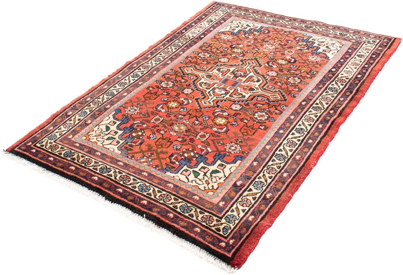 morgenland Orientteppich »Perser - Nomadic - 157 x 110 cm - rot«, rechtecki günstig online kaufen