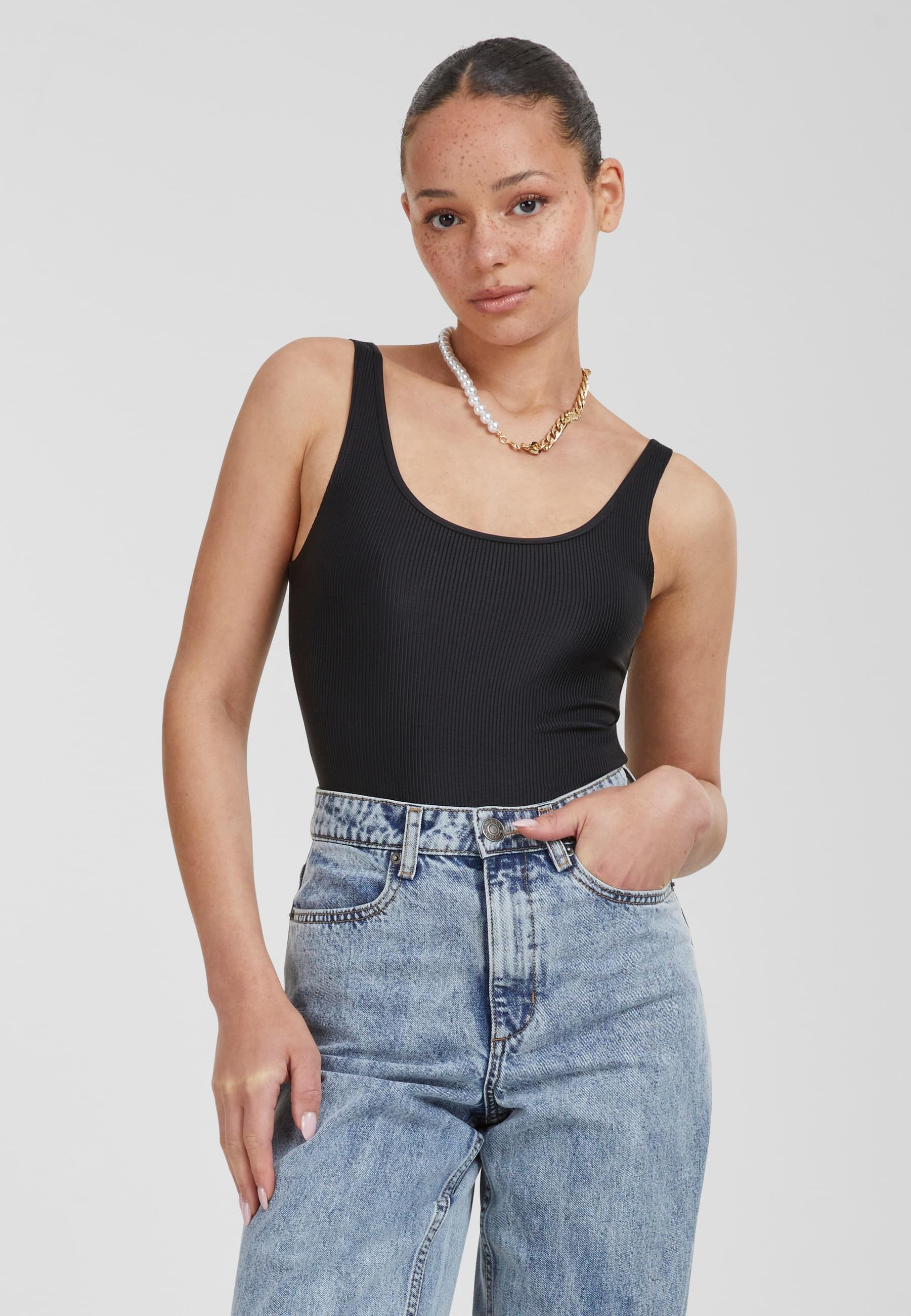 URBAN CLASSICS Body »Urban Classics Damen Ladies Shiny Rib Body«