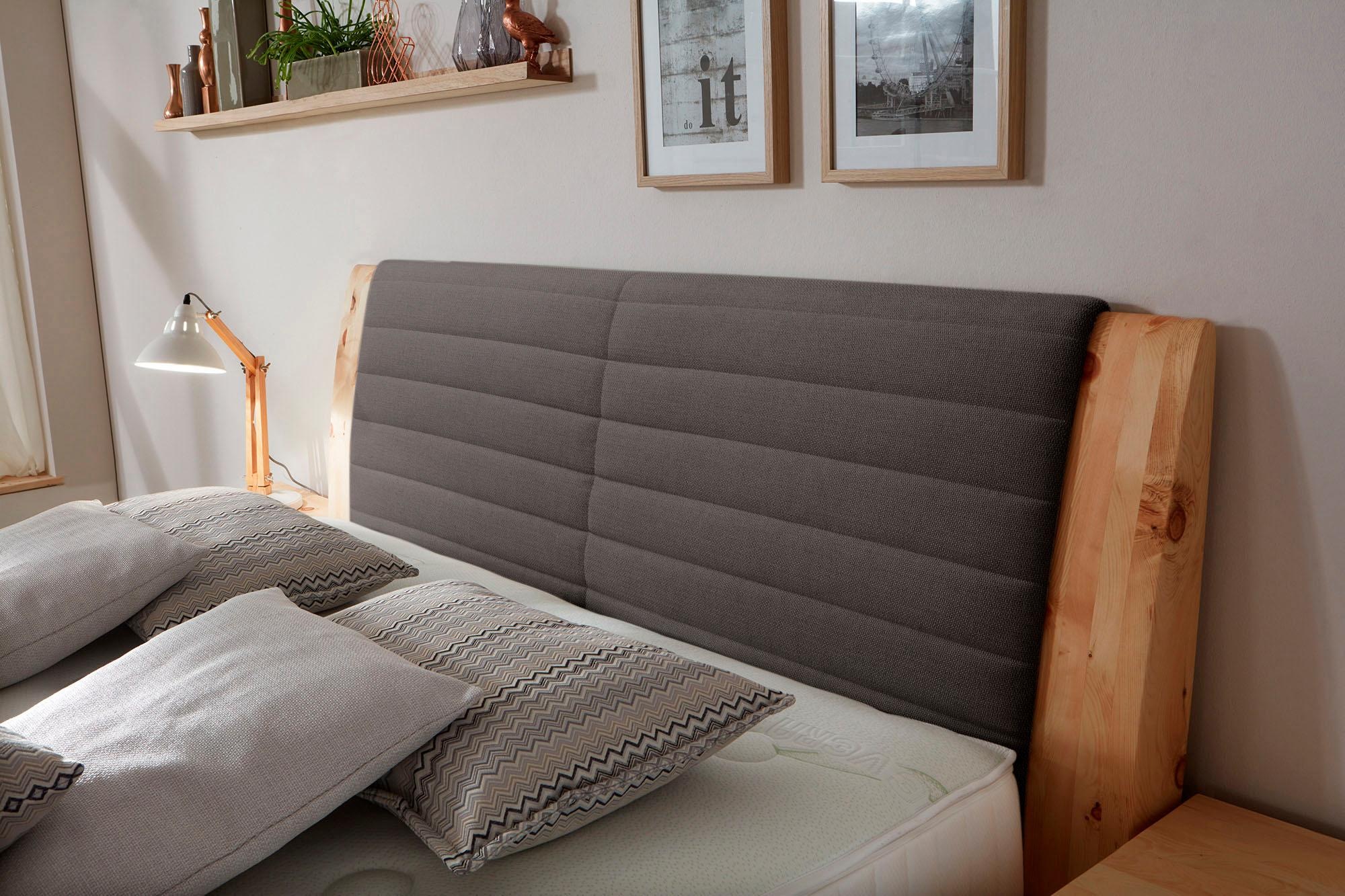 3. Bild von ADA premium Boxspringbett »Chalet«, Grand Comfort TF 1000 PM, Zirbenholz natur geölt