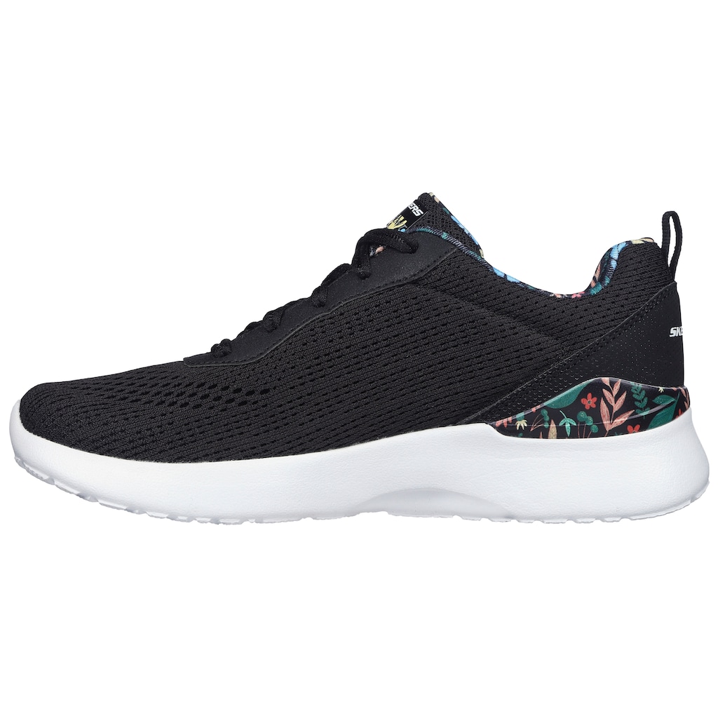 Skechers Sneaker »SKECH-AIR DYNAMIGHT LAID OUT«, mit buntem Print an der Ferse, Freizeitschuh, Halbschuh, Schnürschuh