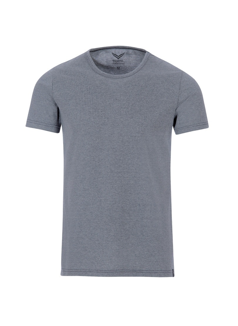 Trigema T-Shirt »TRIGEMA T-Shirt aus Baumwolle/Elastan«, (1 tlg.)