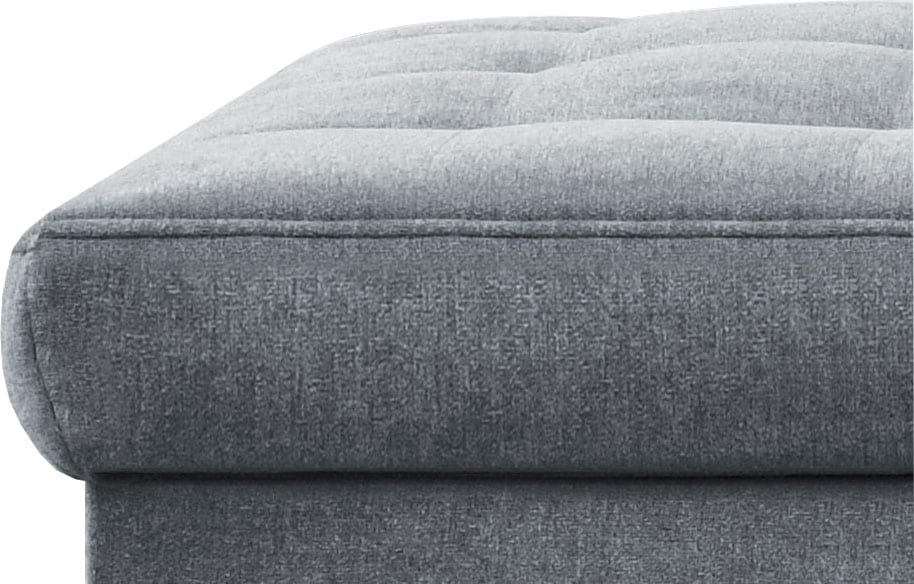 WERK2 Ecksofa Carmen, Sofa, Eckcouch mit Schlaffunktion, Bettkasten und Sitztiefenverstellung