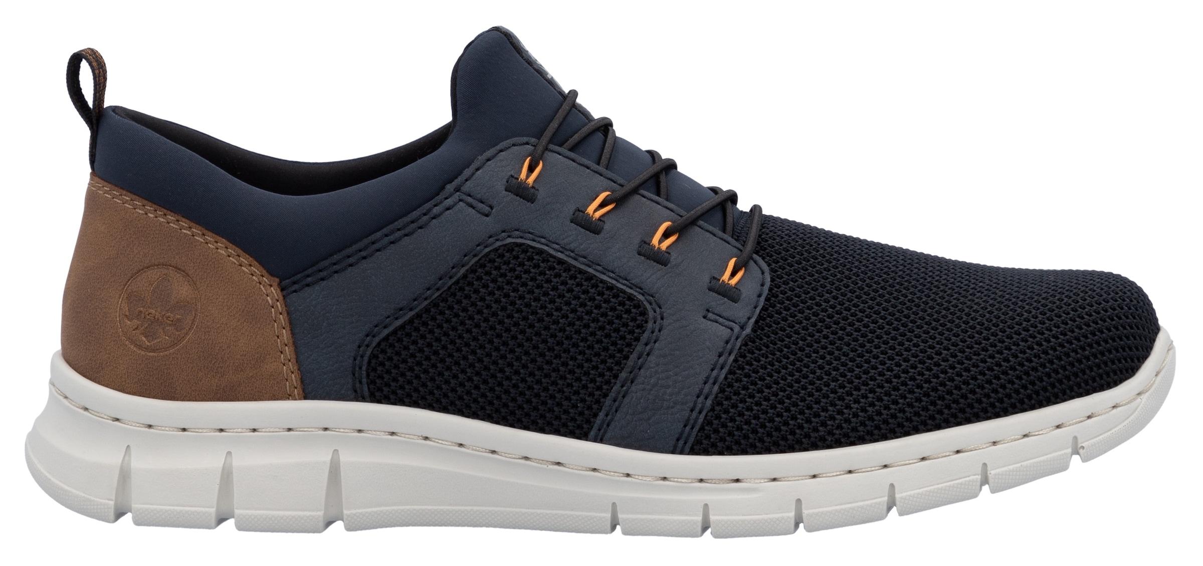 Rieker Slip-On Sneaker, Schlupfschuh, Halbschuh, Freizeitschuh mit Gummizug, zum Schlupfen