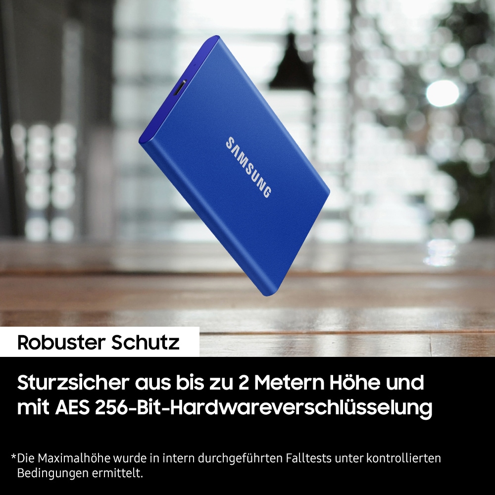 Samsung SSD-Festplatte »Portable SSD T7« 2 TB